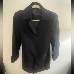 Women’s Dress Coat - Peacoat - Size Black